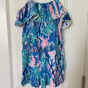 Girls Large (8-10) Lilly Pulitzer Romper